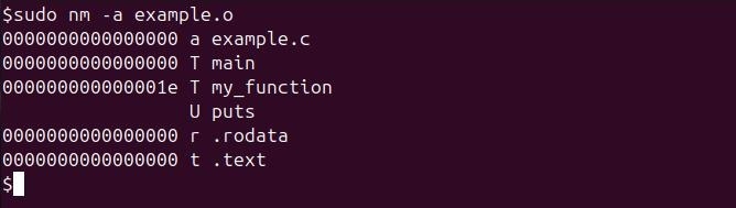 nm Command in Linux1