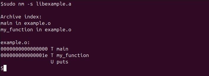 nm Command in Linux12