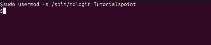 nologin Command in Linux1