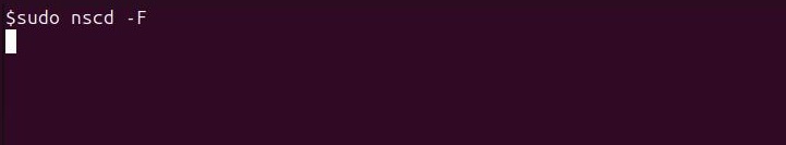 nscd Command in Linux3