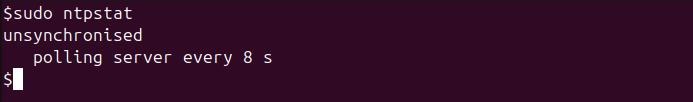ntpstat Command in Linux2