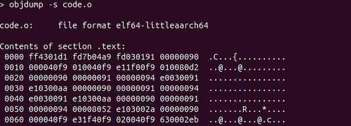 objdump Command in Linux7