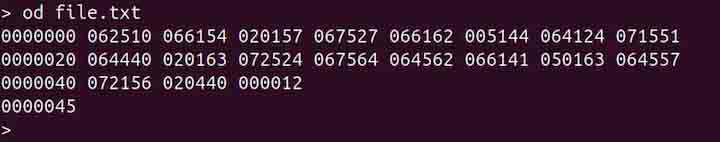 od Command in Linux2