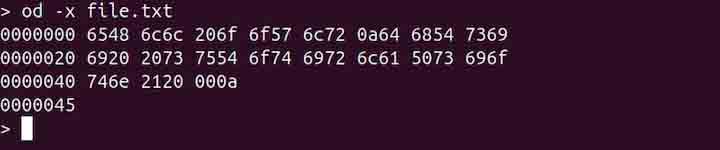 od Command in Linux3