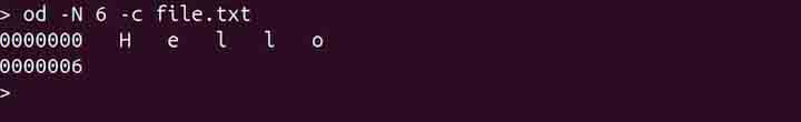 od Command in Linux8