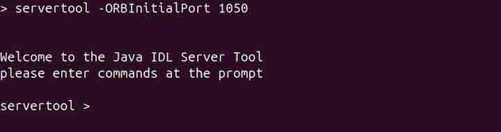 orbd Command in Linux3