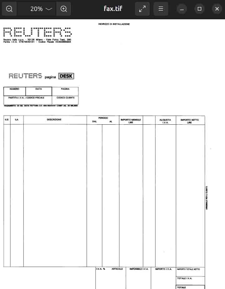 Output in The Order Listed