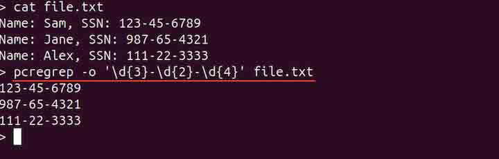 pcregrep Command in Linux8