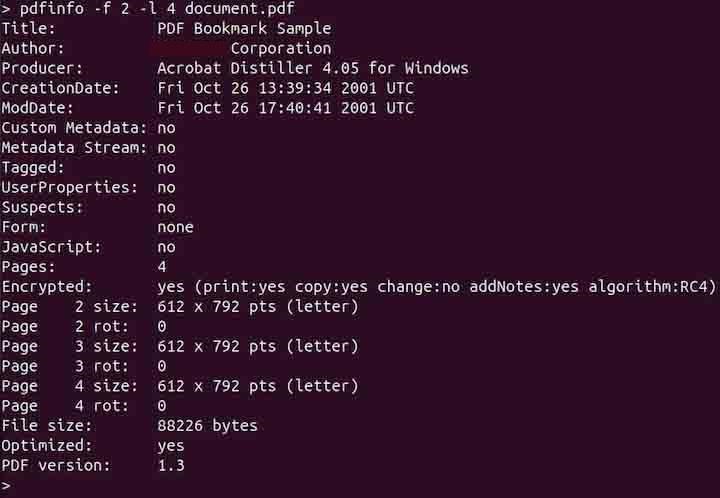 pdfinfo Command in Linux2