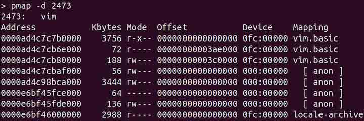 pmap Command in Linux3