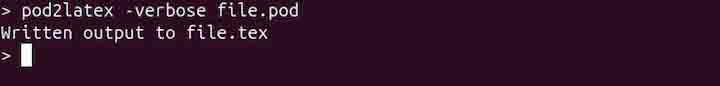 pod2latex Command in Linux4
