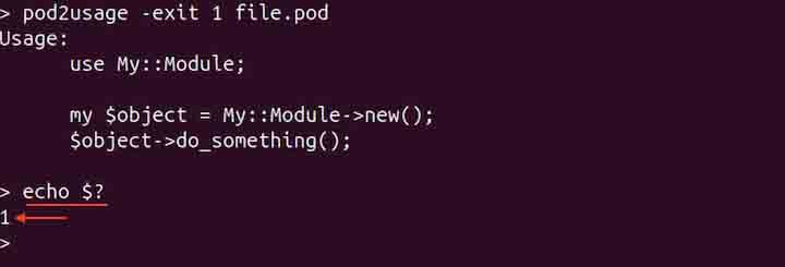 pod2usage Command in Linux4