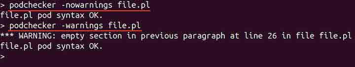 podchecker Command in Linux3