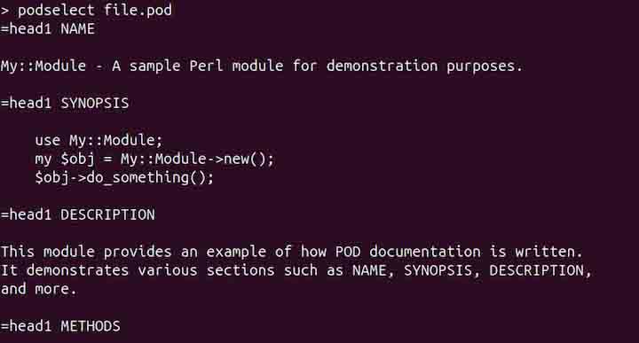 podselect Command in Linux2