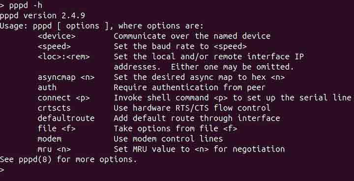 pppd Command in Linux2