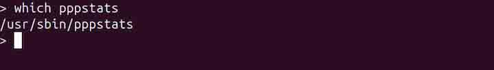 pppstats Command in Linux1