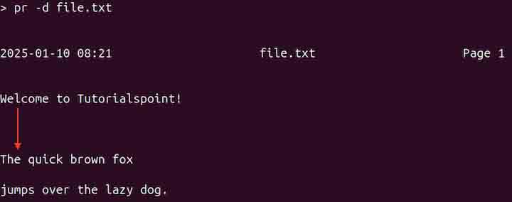 pr Command in Linux4