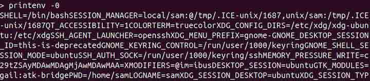 printenv Command in Linux2