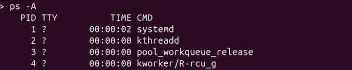 ps Command in Linux2