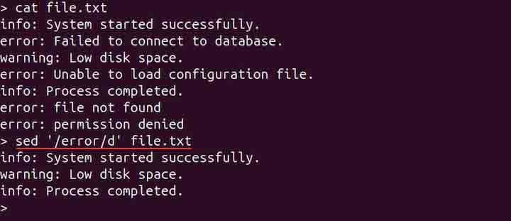 psed Command in Linux3