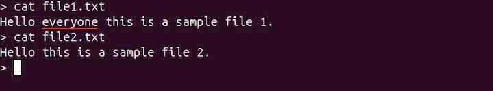 ptardiff Command in Linux5