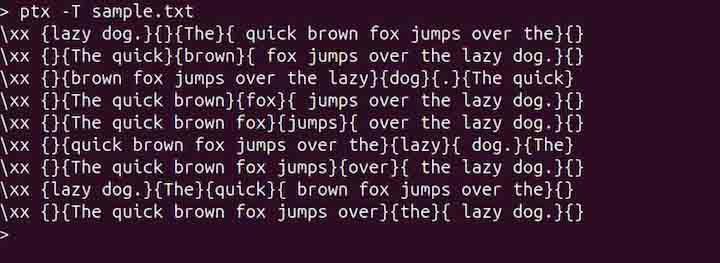 ptx Command in Linux4