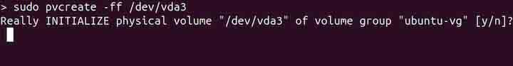pvcreate Command in Linux2