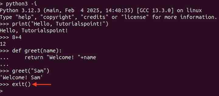 python Command in Linux8