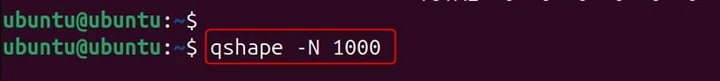 qshape Command in Linux19