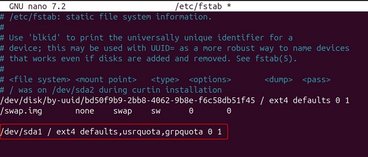 quota Command in Linux3