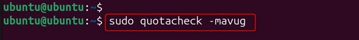 quotacheck Command in Linux12