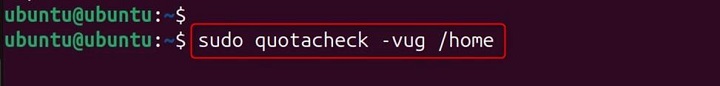 quotacheck Command in Linux14