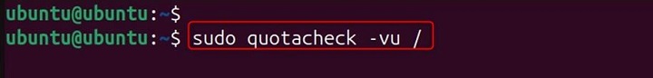 quotacheck Command in Linux15