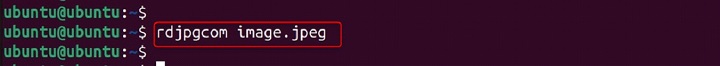 rdjpgcom Command in Linux4