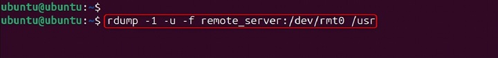 rdump Command in Linux6