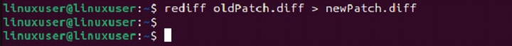 rediff Command in Linux6