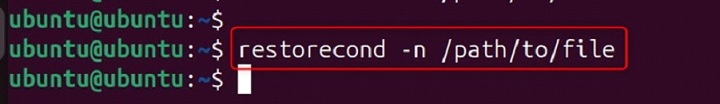 restorecond Command in Linux5