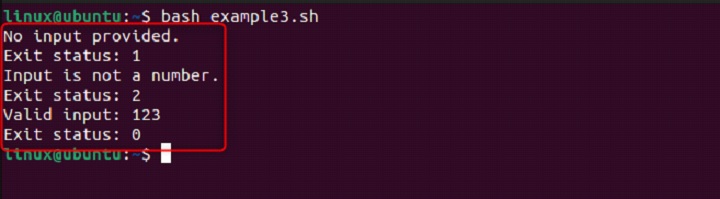 return Command in Linux3