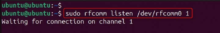 rfcomm Command in Linux5