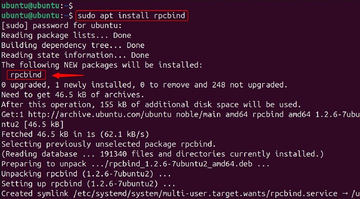 rpcinfo Command in Linux1
