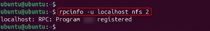 rpcinfo Command in Linux7
