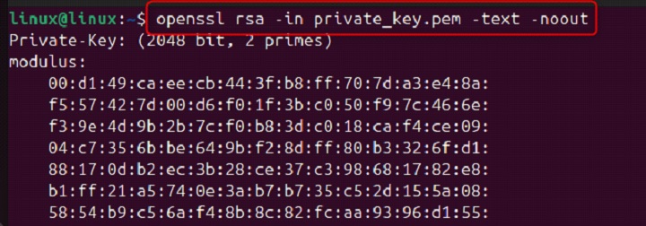 rsa Command in Linux3