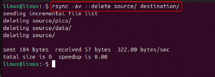 rsync Command in Linux4