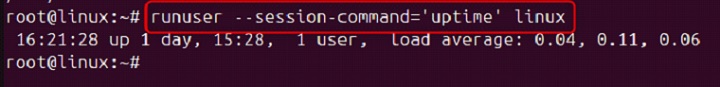 runuser Command in Linux8