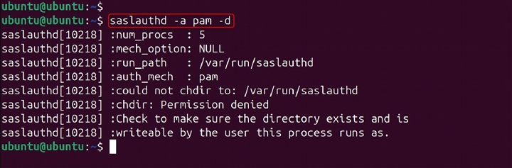 saslauthd Command in Linux20