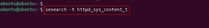sesearch Command in Linux2