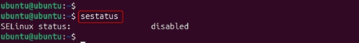 sestatus Command in Linux10