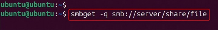 smbget Command in Linux8