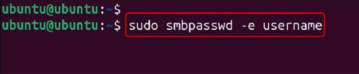 smbpasswd Command in Linux5