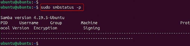 smbstatus Command in Linux5